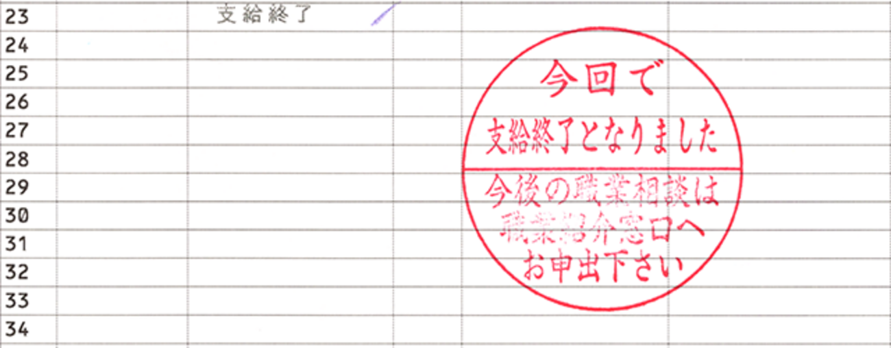 受給期間終了 - Starlight Terrace